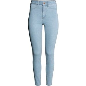High waisted ankle jeans