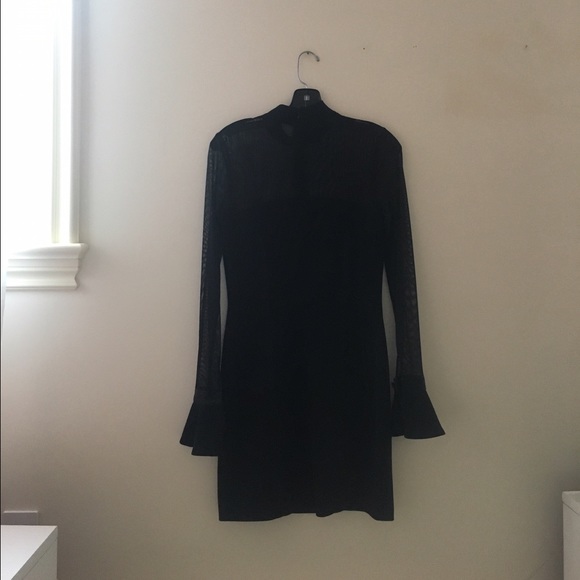 Black tie Oleg Cassini dress