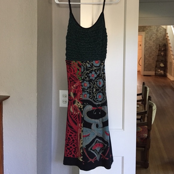 Custo printed dress