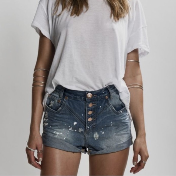 One Teaspoon Pants - One teaspoon Austyn Hawk shorts