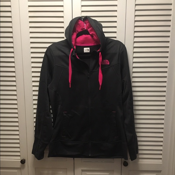 The North Face full zip up hoodie