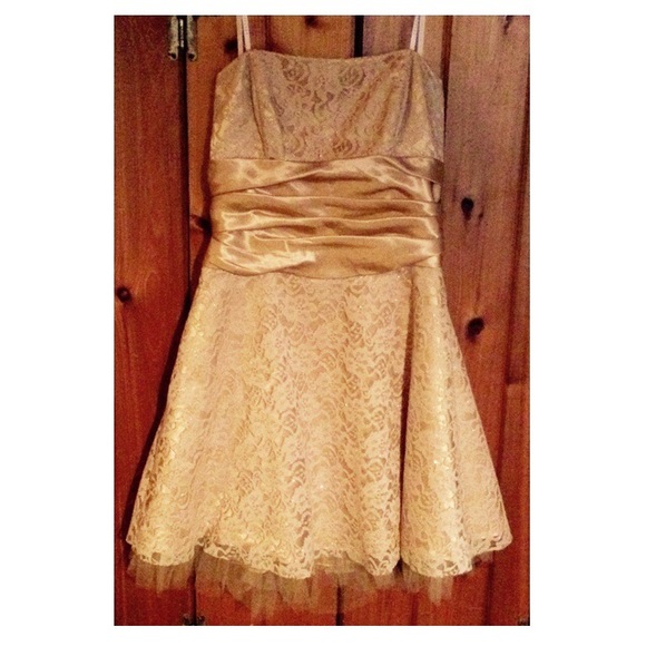 Strapless Formal Dress
