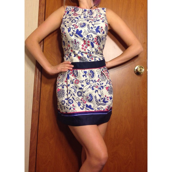 Beautifully Printed Low Waist Dress