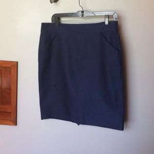 J. Crew The Pencil Skirt with Pockets