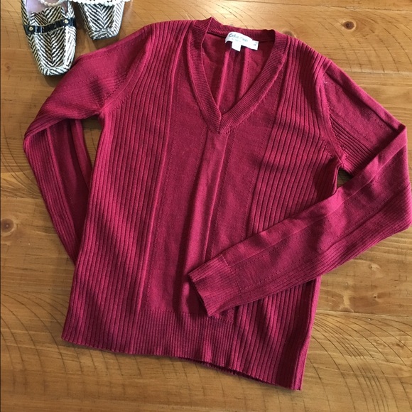Calvin Klein Fine knit Italian Merino Wool XS