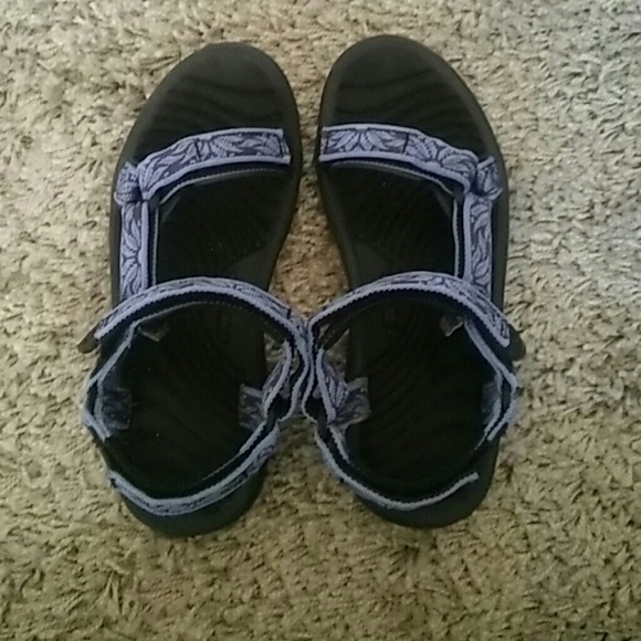 Used Purple Tevas