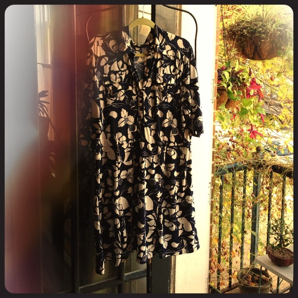 Hawaiian shirt dress