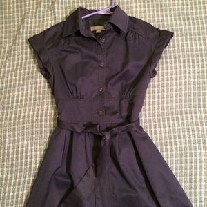 Beautiful Navy Blue Dress w/ Belt included