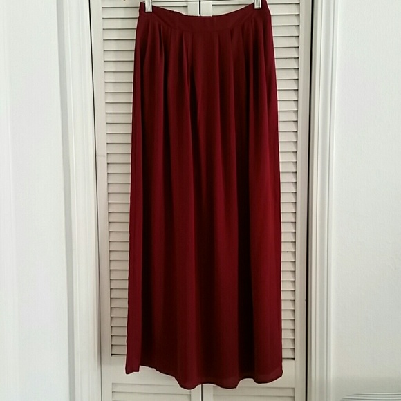 Forever 21 Flowy Maxi Skirt