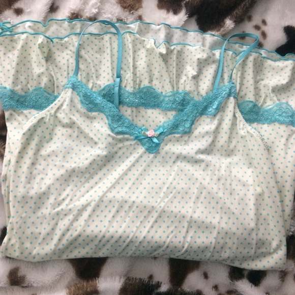 Vintage cute chic nightgown blouse