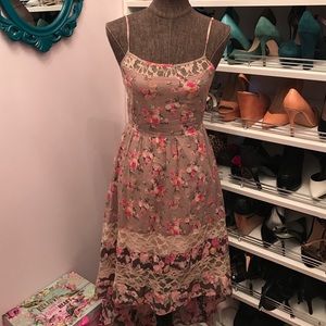 Lace and Floral American Rag dress!
