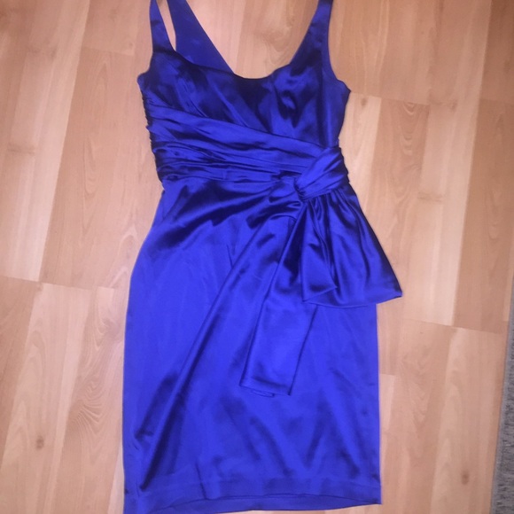 Maggy London Dresses & Skirts - Vivid blue evening cocktail dress by Maggy London