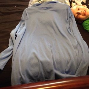 Blue long sleeve shirt