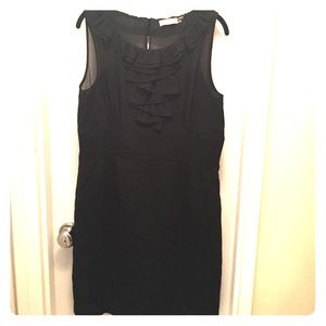 Calvin Klein ruffle sheath dress Sz14