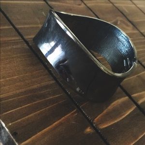 Black Metal Bracelet