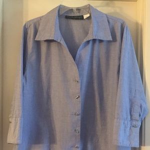 Nearly new 100% cotton Harve Benard shirt size 2X
