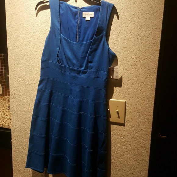 Blue Knee Length Jessica Simpson Dress