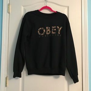 Obey crew neck