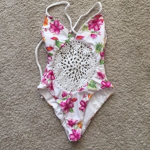 Frankie poppy one piece
