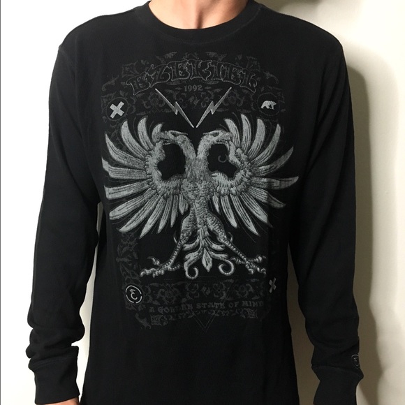 Black and gray Ezekiel long sleeve