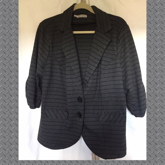 Maurice's striped knit blazer
