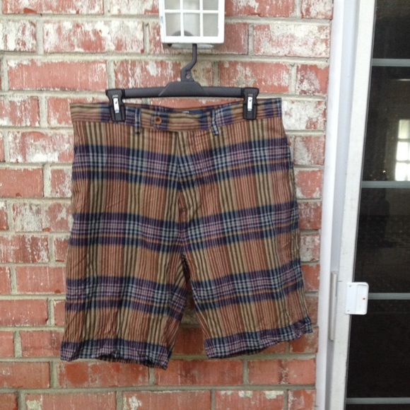 Polo Men's Plaid Shorts