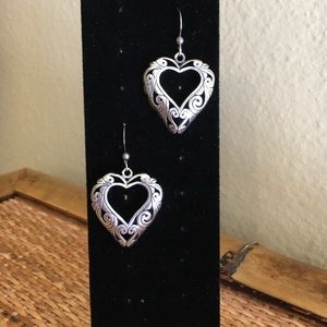 Sterling Silver Heart Earrings