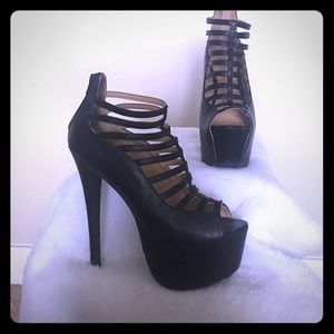 Black heels