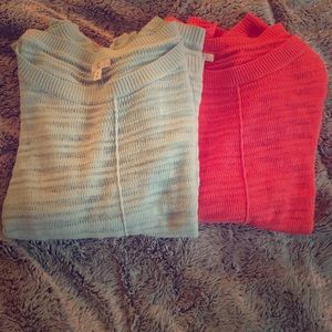 Light weight sweaters from BP