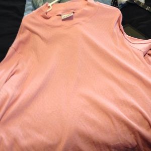Pink long sleeve shirt