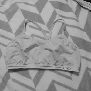 White Champion Sports Bra