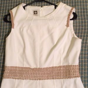 ✨Reduced Price✨ Anne Klein White Sleeveless Dress