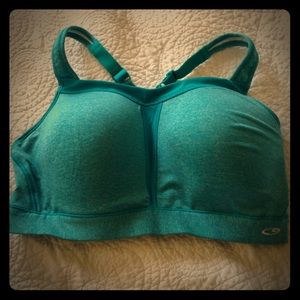 Padded adjustable sports bra