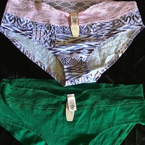 Victoria's Secret hipster panties