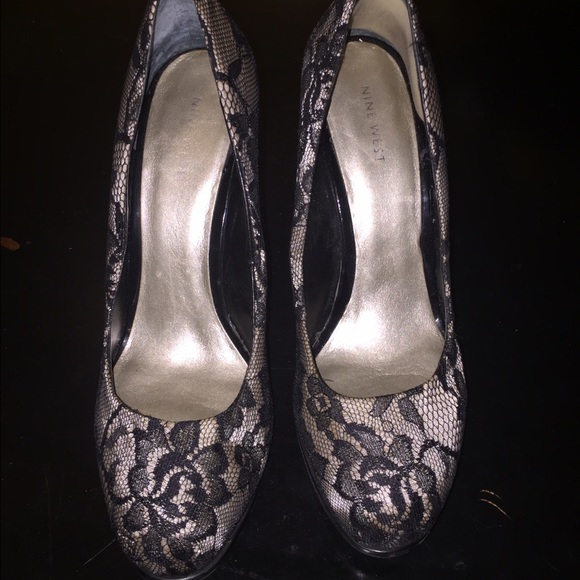 Laced pump.
