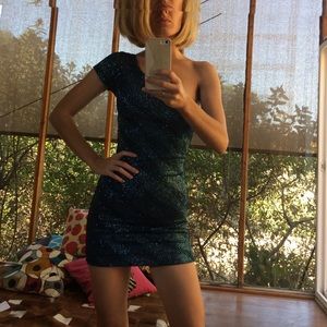 Stretchy xxs dress all shiny