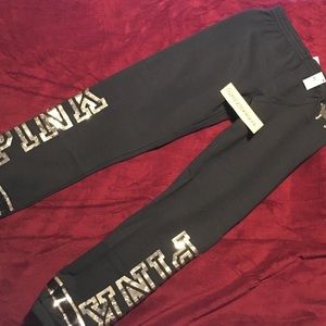 BNWT Rare VS Pink Bling Skinny Pant XS