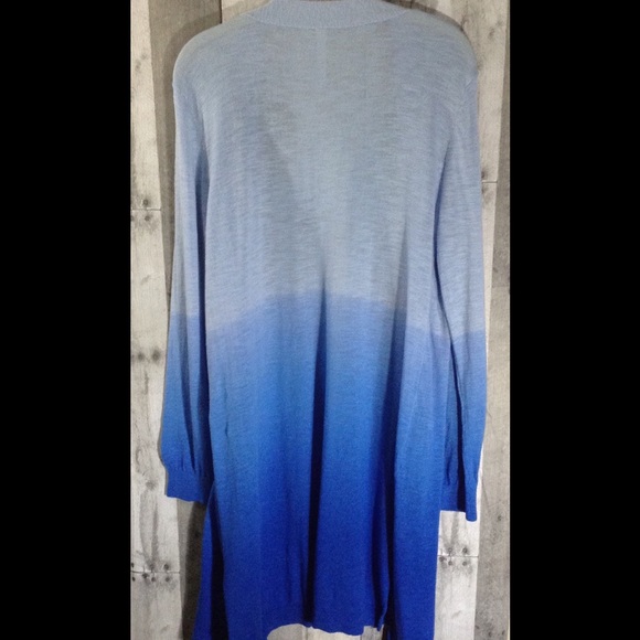 NWT OMBRÉ CARDIGAN - Picture 3 of 4