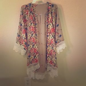 Floral Kimono