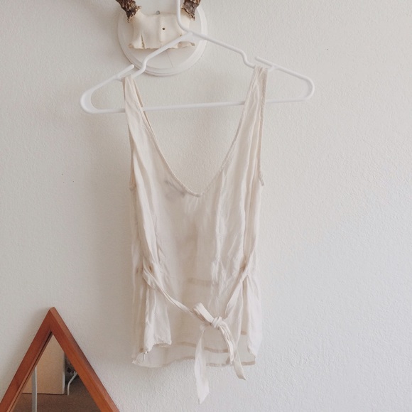 CK tie back Blouse - Picture 2 of 4