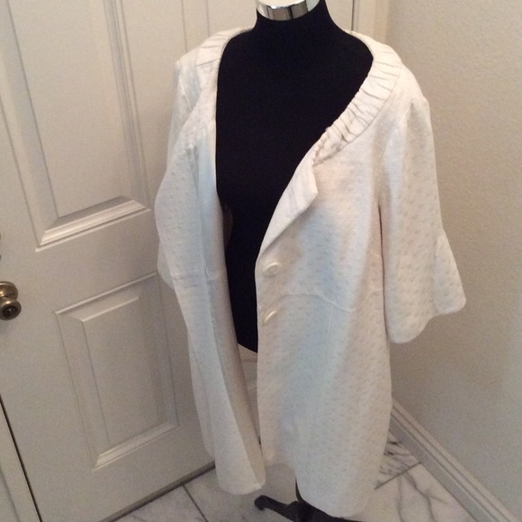 Semantics- White Mid Jacket - image 1