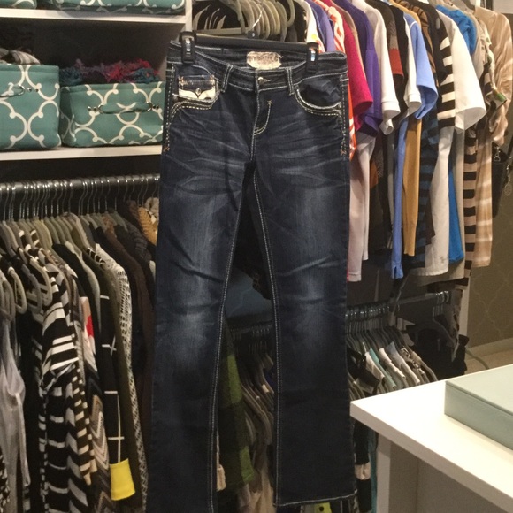 Hydraulic bling jeans size 8