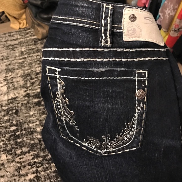 Silver jeans