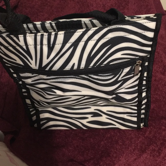 Handbags - NWOT-Zebra Tote
