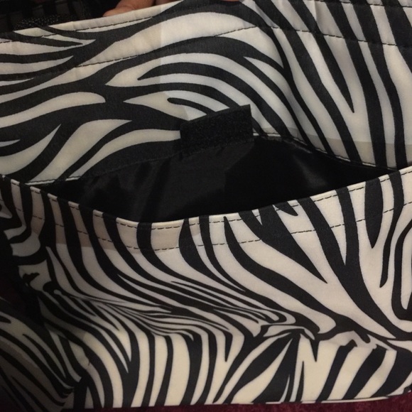 NWOT-Zebra Tote - Picture 3 of 5