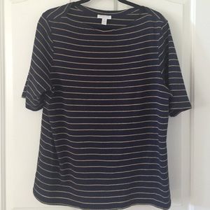 Charter Club Boatneck Top - 1X - EUC!