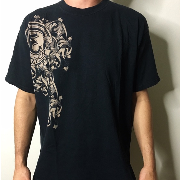 Ezekiel shirt sleeve black tshirt