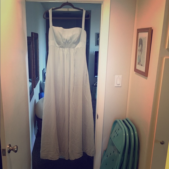 Sage Green Chiffon formal dress (bridesmaid)