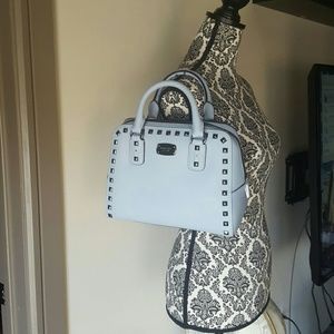 SOLD!!NWT! Michael Kors Saffiano Stud in Pale Blue