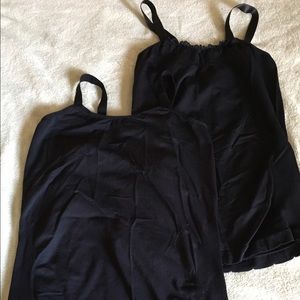 Set of slimming tops